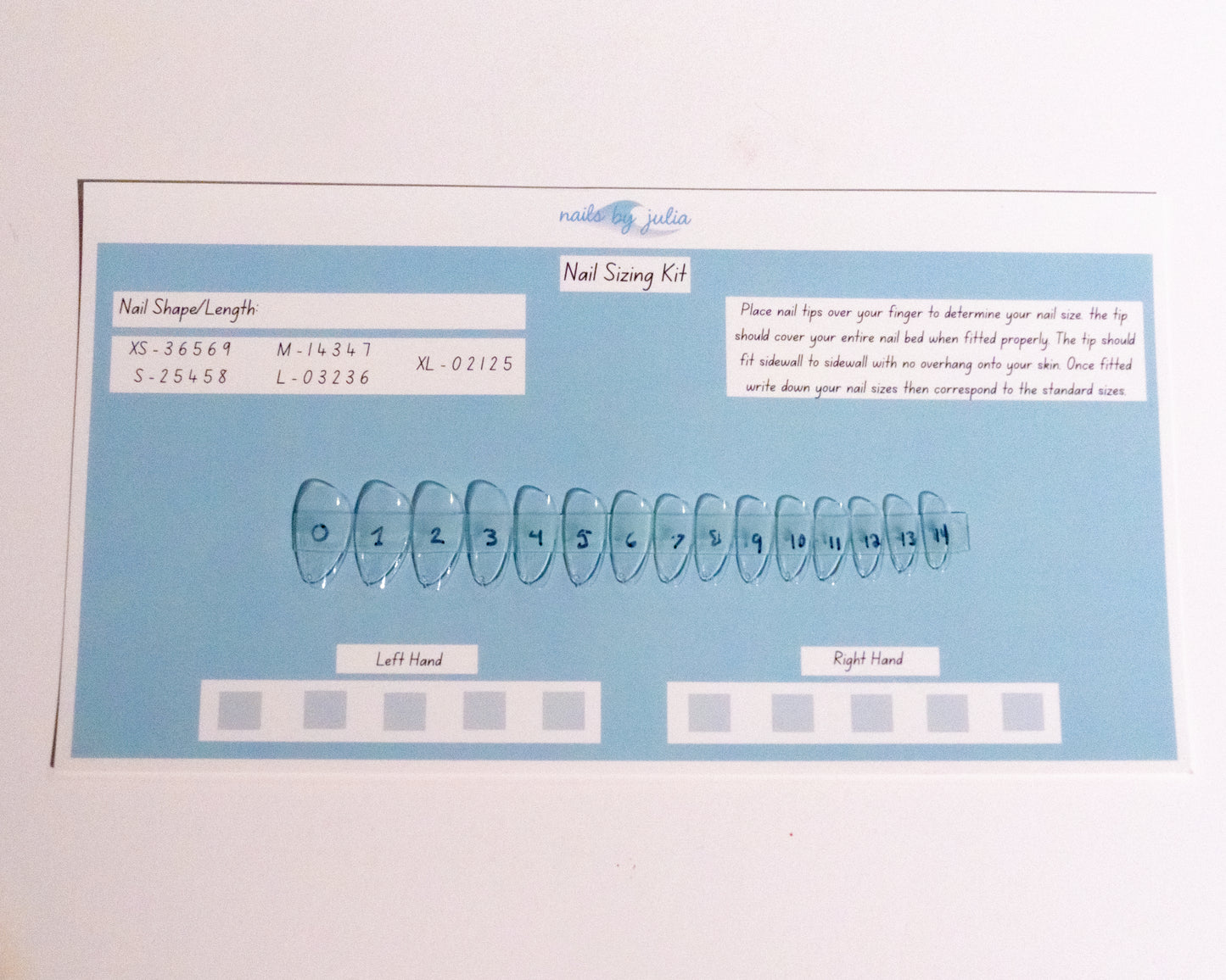 Sizing Kits